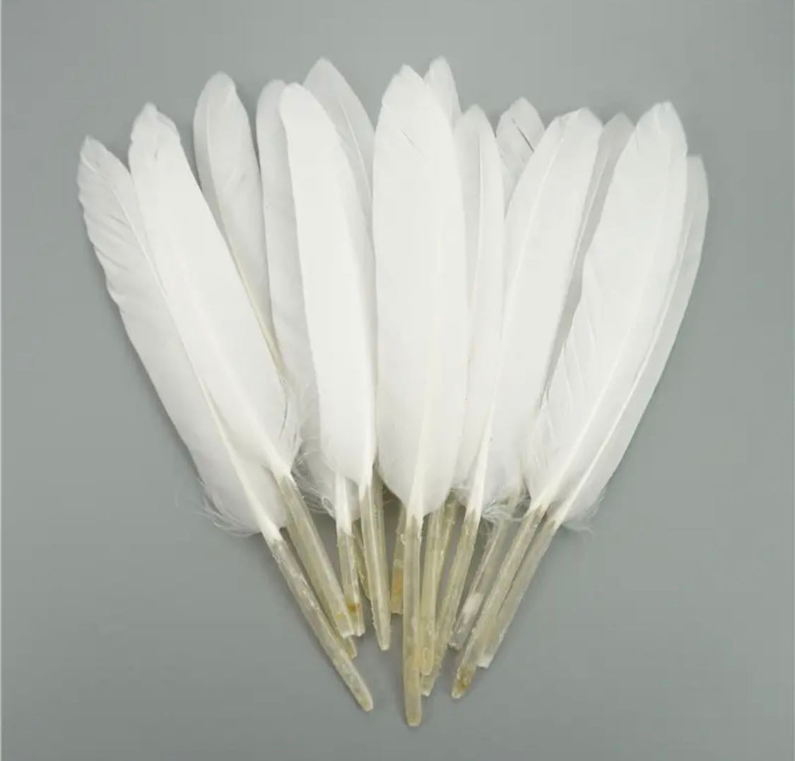 piuma di anatra 20pezzi piume lunghezza 13-15cm